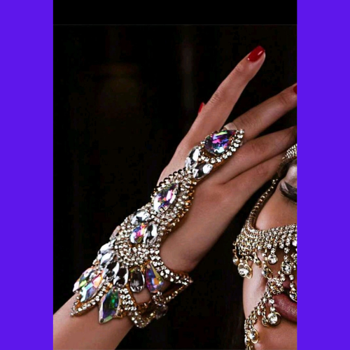 Shiny glam handschoenen